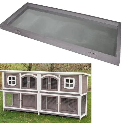 nanook Ersatz Kotwanne Murmel XXL 32105 - Katzentoiletten - Original Ersatz Kot- und Streuwanne für den nanook Hasenstall Murmel XXL, einfach herausziehbar für mühelose Reinigung.