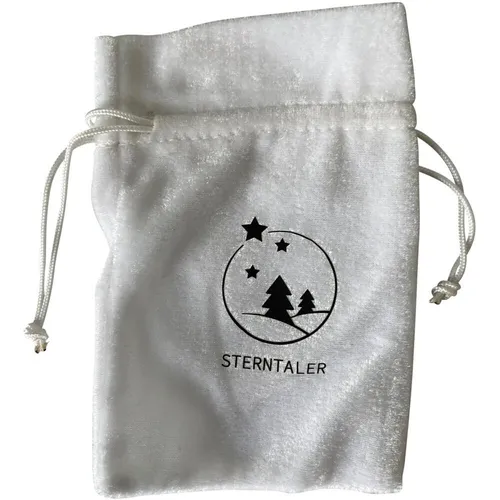 STERNTALER Samtbeutel ca. 10 cm weiß für Batteriefach