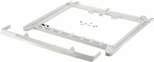Bosch Siemens 00684998 Verbindungsrahmen - Ersatzteil für Waschmaschinen und Trockner, ermöglicht platzsparendes Stapeln und ist ideal für Geräte mit gleicher Breite. Perfekt für kleine Räume!