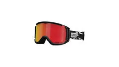 Giro Revolt black & white stained, vivid ember - 27% VLT - S2 - Skibrillen mit EXV+ Design und zylindrischer VIVID Scheibe für ein riesiges Sichtfeld. OTG friendly und perfekt kompatibel mit Giro Helmen.