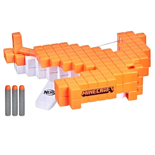 Nerf Minecraft Pillager's Armbrust/Crossbow - Spielspaß für Kinder - Kinderspielzeug im Minecraft-Design, ideal für kreative Rollenspiele und actionreiche Abenteuer, Zustand: Neu