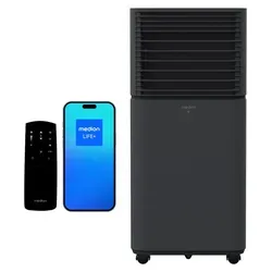 Medion® MEDION® LIFE® P701 Klimaanlage (MD 37672) - Effiziente Klimaanlage für Räume bis 25 m² mit 7.000 BTU Kühlleistung. Kompakt, leise und vielseitig einsetzbar mit App- und Sprachsteuerung sowie praktischem Schlafmodus.