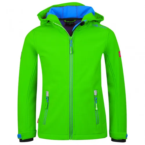 TROLLKIDS KIDS TROLLFJORD JACKET - Funktionsjacke für Kinder in bright green, ideal für Sport und Freizeit mit optimaler Bewegungsfreiheit und funktionellem Design.