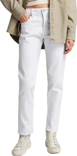 G-STAR Damen Kate Boyfriend Jeans in Weiß, 26W / 32L - Stylische Boyfriend Jeans mit entspanntem Schnitt und 5-Pocket-Design. Ideal für vielseitige Outfits und jeden Körpertyp. Hoher Tragekomfort dank Relaxed Fit.