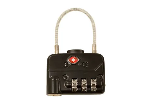 SKB Cases TSA Vorhängeschloss - Sicheres TSA-anerkanntes Vorhängeschloss mit individueller Kombinationseinstellung. Ideal für Reisen, leicht erkennbar für Gepäckinspekteure. Bügelweite: ca. 2,9 cm, Bügelhöhe: ca. 3,5 cm.