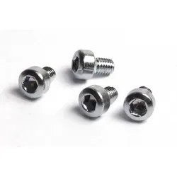 Shimano Bef.Schrauben für Kettenschutzscheibe für FCMC18 Satz=4 Stück - Silber