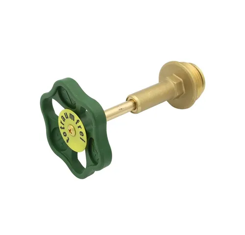 Schlösser Absperrventil Oberteil Freistromventil Messing Fettkammer-Oberteil (FKO) 1 Zoll