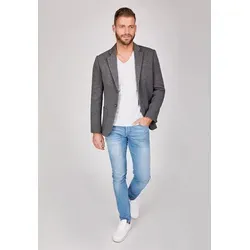 Centered Sakko Herren - Modernes, sportliches Blazer in Grau, Größe L - Sakkos für Herren - Trendiges Sweat Sakko, leicht tailliert und vielseitig kombinierbar. Ideal für Alltag und besondere Anlässe, aus angenehm weichem Stoff für optimalen Tragekomfort.