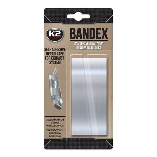 K2 BANDEX REPARATUR KLEBEBAND FÜR AUSPUFF 100cm
