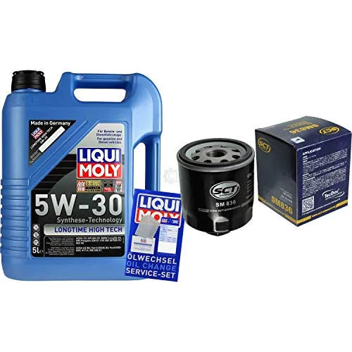 QR-Parts Set 85453539 1137 SM 836 5L Longtime High Tech 5W-30 + SCT-Germany Filterpaket 11245289