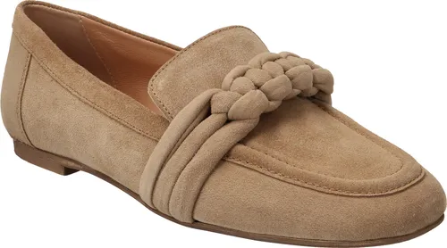 Donna Carolina Slipper & Mokassin NINA CLOSED MADISON, Rauleder, Beige, Damen