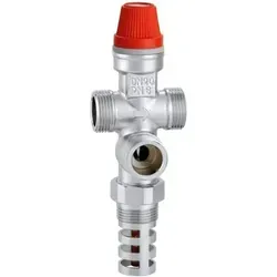 Thermador - Thermisches Ablassventil mit eingebauter Nachspeisung für Festbrennstoffgeneratoren 3/4' Caleffi 544501 3/4'