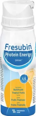 Fresenius Kabi Fresubin Protein Energy Drink Multifrucht - Gewichtsmanagement Shakes, eiweißreiche Trinknahrung mit hoher Energiedichte und optimaler Versorgung mit Vitaminen und Spurenelementen.