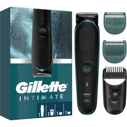 Gillette Braun Gillette Intimate - Körperhaartrimmer, präzise und sanfte Pflege für empfindliche Bereiche