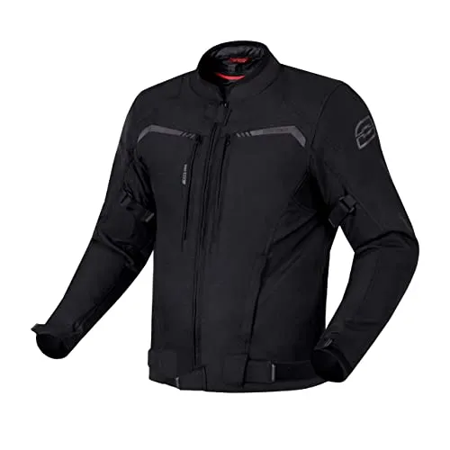 OZONE MOTO Delta IV Motorradjacke Herren - Schutzjacke mit wasserdichter Membran und CE-Level1 Protektoren für Ellbogen und Schultern, ideal für sicheres Fahren bei jedem Wetter.