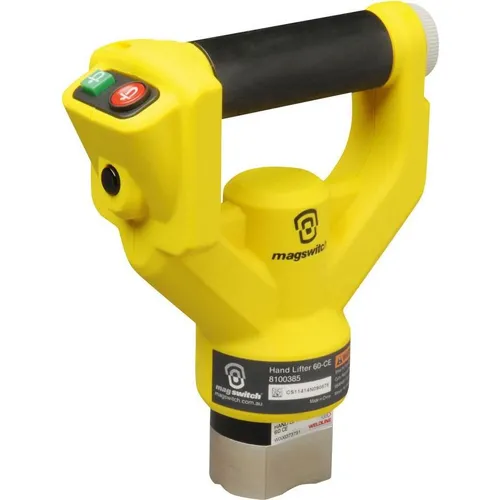 MAGSWITCH Hand-Hebemagnet 60-CE - Sonstige Handwerkzeuge, einfach & universell einsetzbar zum Anheben und Verschieben von heißen Metallblechen, ideal für Schleif-, Schneid- und Bohrarbeiten.