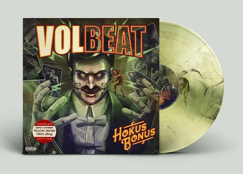 VOLBEAT Hokus Bonus - LP / Yellow Smoke Vinyl (2021)