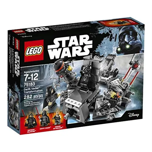 LEGO Star Wars 75183 - Darth Vader Transformation Set, mit 5 Minifiguren und interaktivem Tisch für spannende Abenteuer