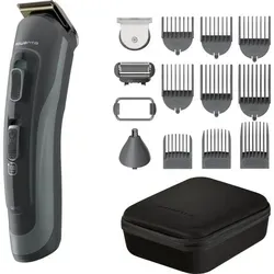 Rowenta Selectium 10 in 1 Bartschneider - Barttrimmer mit 10 Funktionen, ideal für präzises Trimmen von Bart, Haaren und Körperhaaren. Akkubetrieben mit 120 Minuten Laufzeit und hochqualitativen Edelstahlklingen für ein angenehmes Pflegeerlebnis.