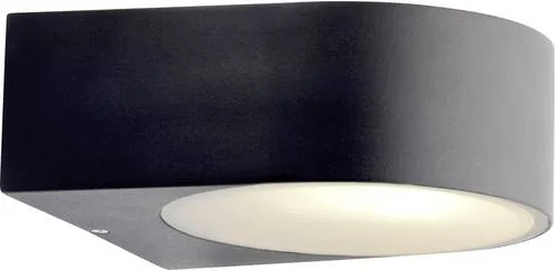 Brilliant Außen-Wandleuchte Glas, schwarz, 60W - Lampen, stilvolle und wassergeschützte Außenleuchte mit IP44 Schutzart, ideal für Garten und Terrasse