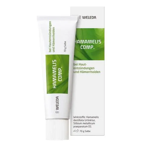 Hamamelis Comp. Salbe - Vielseitige Salbe zur Unterstützung der Hautpflege, ideal für den täglichen Einsatz. Erhältlich in Ihrer Versandapotheke.