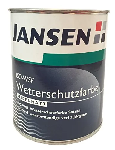Jansen ISO-WSF Wetterschutzfarbe 750ml weiß