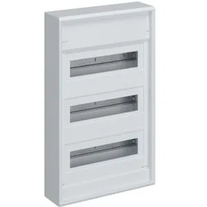 Hager VA36CN Verteilerschrank Aufput - robuster Verteilerschrank für sichere Elektroinstallationen, ideal für den Innenbereich