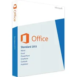 Microsoft Office 2013 Standard (Online Aktivierung)
