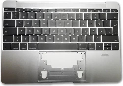 Topcase mit Tastatur und Backlight für Apple Macbook Retina 12" A1534 2015 Spacegrau