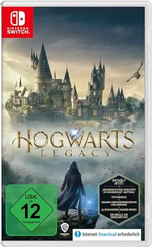 Hogwarts Legacy - Fesselndes Open-World Action-Rollenspiel für Nintendo Switch, entdecke die Zaubererwelt im 19. Jahrhundert mit exklusivem Onyx Hippogreif DLC