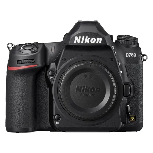 Nikon D780 Gehäuse - Vollformat-DSLR mit 24,5 MP, 4K UHD Video und schnellem Hybrid-Autofokus für kreative Fotografie