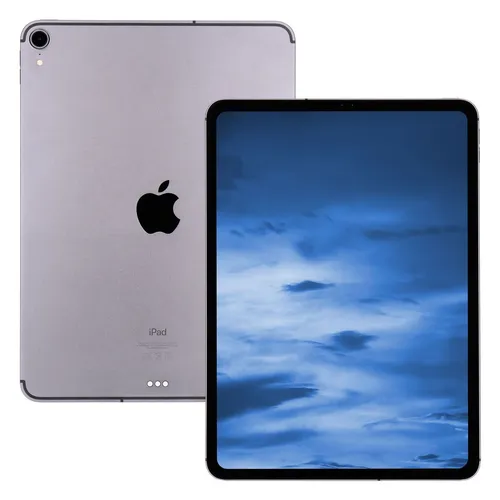 Apple iPad Pro 11" Wi-Fi + Cellular 64GB Space Gray - Tablet mit 11 Zoll Display, 64 GB Speicher und Unterstützung für Apple Pencil - ideal für kreative Arbeiten und Multitasking.