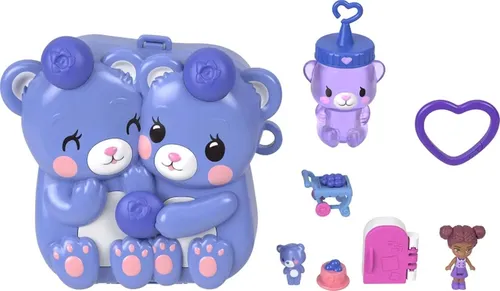 Polly Pocket Blaubeer Besties Schatulle, Puppe