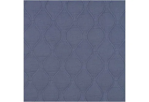 maDDma Stoff Steppstoff Quilt Double Gauze Stepper ab 0,5m wattiert beidseitig, jeans