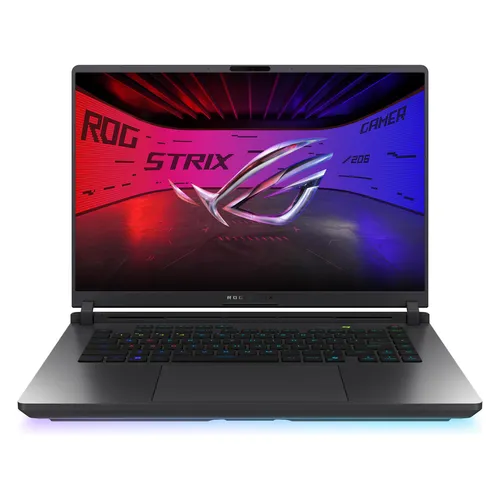 ASUS ROG Strix G16 G615LR-S5177W - Hochleistungs Gaming Laptop - Leistungsstarker Gaming Laptop mit Intel Core Ultra 7 und NVIDIA GeForce RTX 50. Ideal für anspruchsvolle Spiele und kreative Anwendungen. Kompakt und leicht für unterwegs.