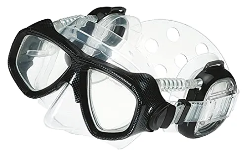 IST ProEar ME80-06 Tauchmaske Taucherbrille mit Ohrenschutz Ear-Protection
