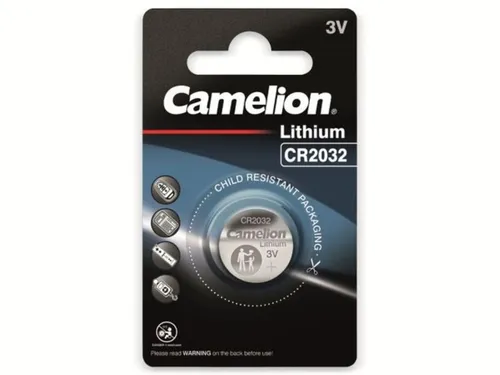 Camelion CR2032 3V - Knopfzellen Uhrenbatterien Knopf Zellen 1 St.
