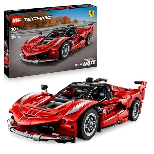 LEGO Technic 42212 Ferrari FXX K - LEGO-Bausatz für Kinder ab 10 Jahren, 897 Bausteine für detailgetreuen Ferrari-Spaß - ideal für Technik- und Automobilfans.