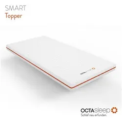 OCTAsleep, Topper Octasleep Smart, 7 cm hoch, Kaltschaum, Komfortschaum, Viscoschaum, OCTAspring® Aerospace Technologie