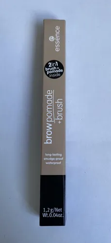 essence Browpomade +brush Long-lasting. smudge. waterproof 01 Blonde