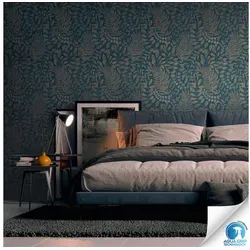 Livingwalls vorgeleimte Vliestapete DESIGNDROP - Tapezieren ohne Kleister - Petrol, Beige - Holzoptik Tapete Made in Germany - 784951