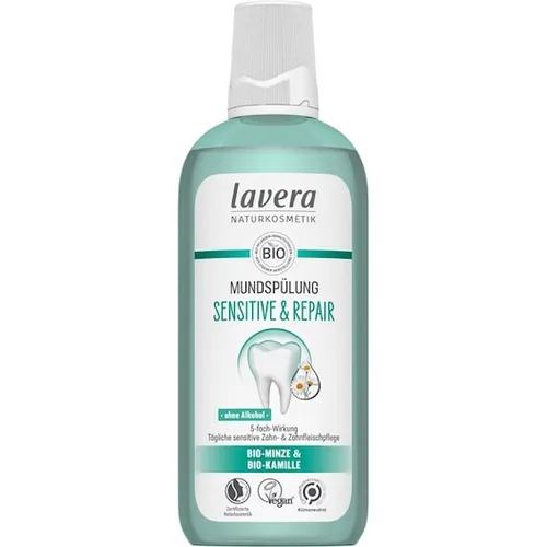Lavera Gesichtspflege-Faces ZahnpflegeSensitive & RepairMundspülung 400 ml (16,48 € / 1 l)