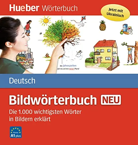 Bildwörterbuch Deutsch neu: Die 1000 wichtigsten Wörter in Bildern erklärt - Deutsch als Fremdsprache - Perfekt für visuelles Lernen, ideal für Anfänger und zur schnellen Wortschatzerweiterung.