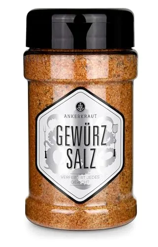 Ankerkraut Gewürz Salz, zum Grillen, Braten und Kochen, 270g im Streuer
