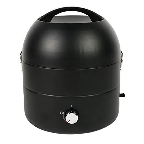 TAINO Grill-to-go - Kompakt-Gasgrill mit Edelstahlbrenner, ideal für Balkon und Camping, leicht und mobil für spontane Grillabende