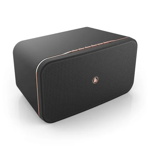 Hama Smart-Speaker "SIRIUM2000AMBT", Alexa/Bluetooth®, Schwarz - Lautsprecher mit Alexa-Sprachsteuerung und Spotify Connect. Genießen Sie kabellosen Musikgenuss und steuern Sie Ihre Smart-Home-Geräte bequem vom Sofa aus.