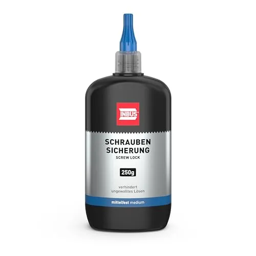 INBUS® 79560 Schraubensicherung mittelfest, 250g — Made in Germany