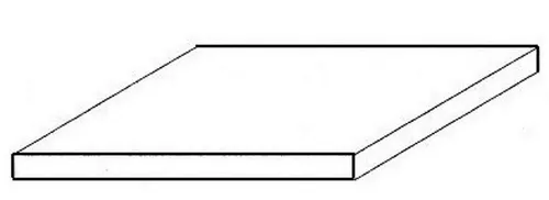 Evergreen 9060 Weiße Polystyrolplatte, 150x300x1,50 mm, 1 Stück