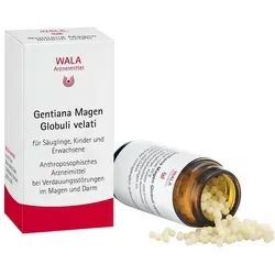 Wala Gentiana Magen Globuli velati - Arzneimittel zur Förderung der Verdauung mit Bitterstoffen, entspannend für Magen und Darm. Ideal bei Verdauungsstörungen wie Übelkeit und Blähungen.
