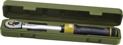 Proxxon Industrial 23350 Drehmomentschlüssel kalibriert (ISO) 3/8" (10 mm) - Präziser Schraubenschlüssel mit 3/8"-Vierkantantrieb, hoher Genauigkeit nach ISO 6789 und bestens geeignet für professionelle Anwendungen.